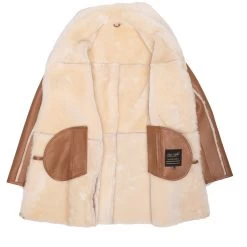 Ace Western Long Shearling Coat 11 Ace Western Long Shearling Coat -Leather Clothing Store 1 8