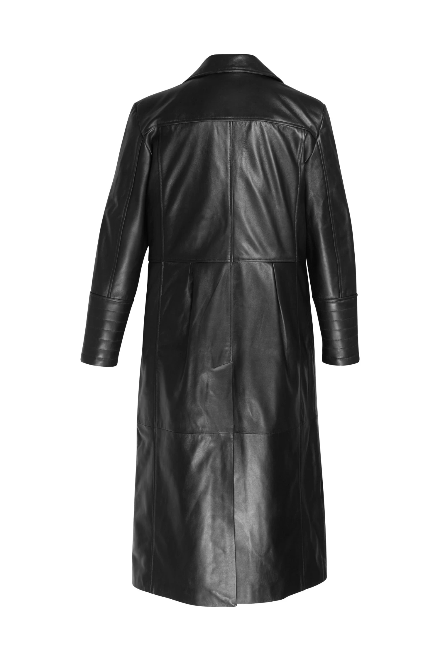 Jensen Black Full Length Coat 4 Jensen Black Full Length Coat - Image 2