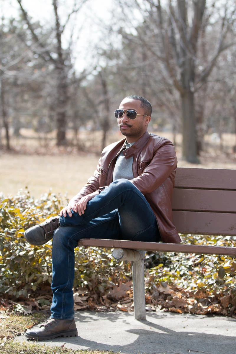 Plain Black Moto Style Jacket 6 Plain Black Moto Style Jacket - Image 4