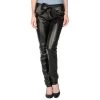 Leather Pants With Leather Belt (style #8) -Leather Clothing Store 187