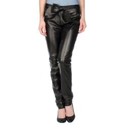 Leather Pants With Leather Belt (style #8)