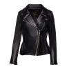 Anna Biker Heavy Leather Jacket With Braiding 1 Anna Biker Heavy Leather Jacket With Braiding -Leather Clothing Store 2 1