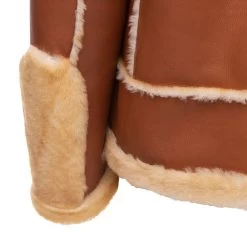 Alek's Biker Shearling Jacket With Fur Details -Leather Clothing Store 2 13