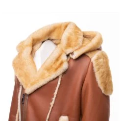 Alek's Biker Shearling Jacket With Fur Details -Leather Clothing Store 2 7 2
