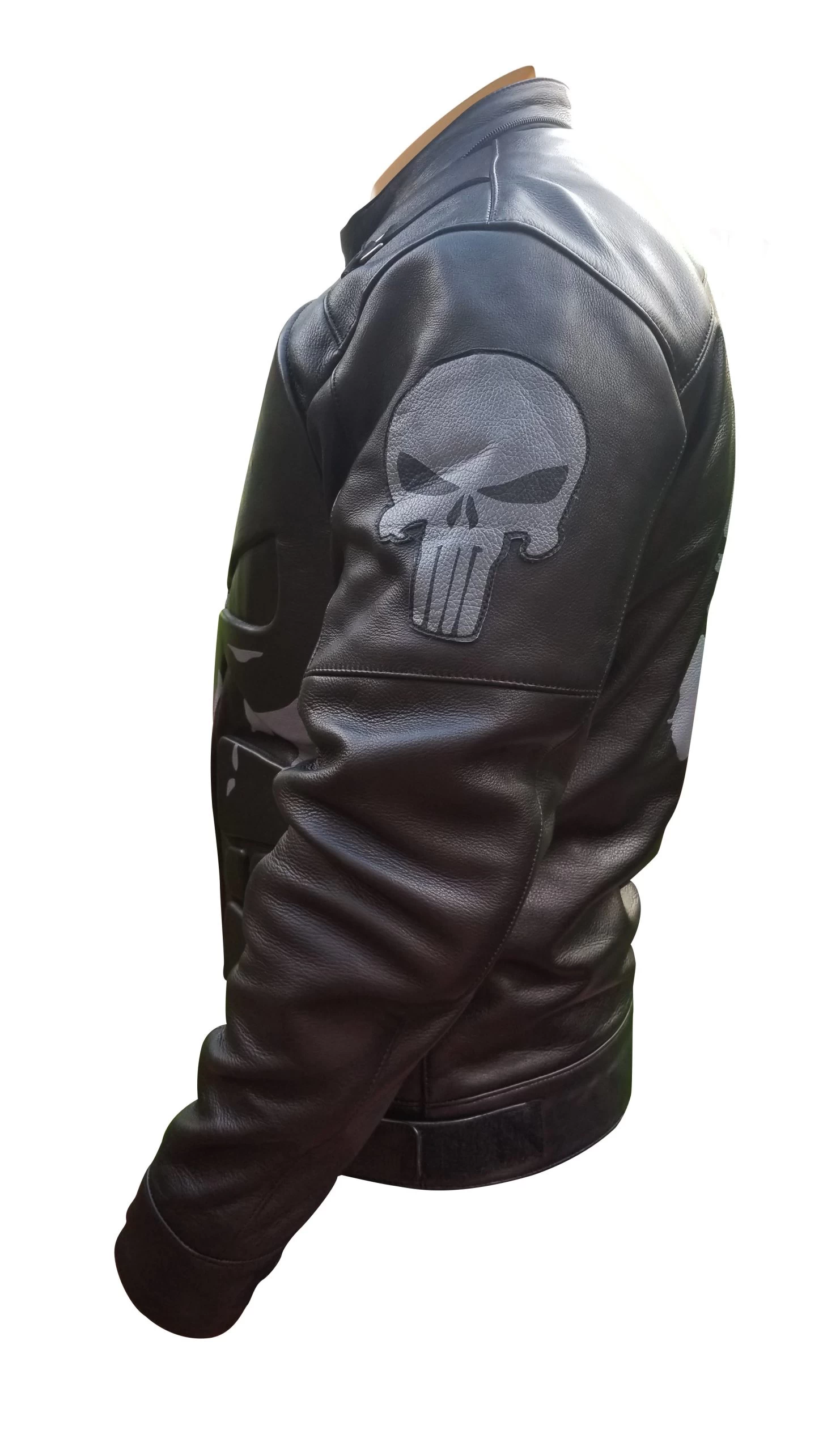 Punisher's Motorcycle Leather Jacket 8 Punisher's Motorcycle Leather Jacket - Image 6