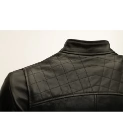 Finnian's Black Midnight Café Racer Jacket 10 Finnian's Black Midnight Café Racer Jacket -Leather Clothing Store 23 8 9 004