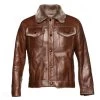 Dashiell Brown Trucker Shearling Jacket 1 Dashiell Brown Trucker Shearling Jacket -Leather Clothing Store 23 8 9 015
