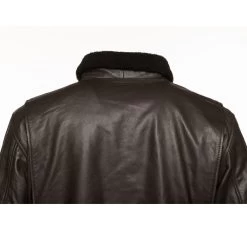 Havana Brown A2 Bomber Leather Jacket -Leather Clothing Store 23 8 9 034