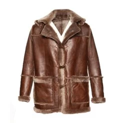 Eamon Brown Duffle Shearling Jacket