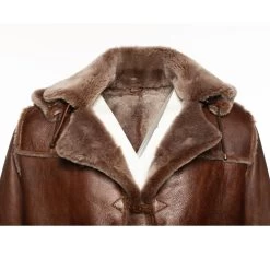 Eamon Brown Duffle Shearling Jacket -Leather Clothing Store 23 8 9 082