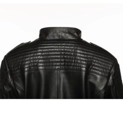 Azura Black Women's Biker Jacket 13 Azura Black Women's Biker Jacket -Leather Clothing Store 23 8 9 102