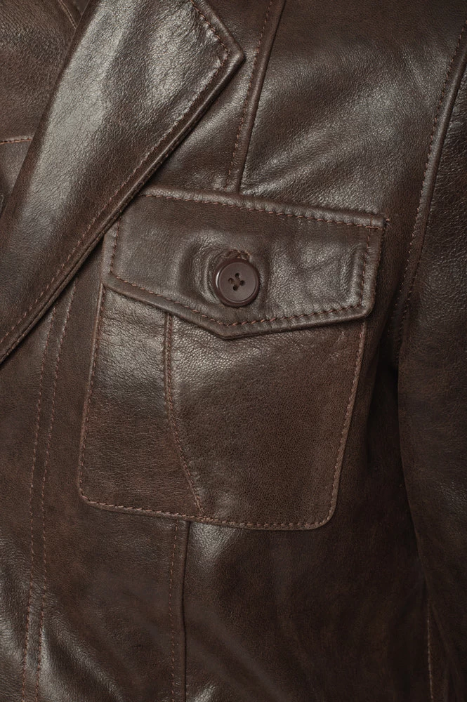 Jules Vintage Copper Safari Coat Blazer 8 Jules Vintage Copper Safari Coat Blazer - Image 6