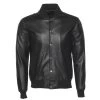 Victor Black Varsity Leather Jacket 1 Victor Black Varsity Leather Jacket -Leather Clothing Store 24 03 27 058