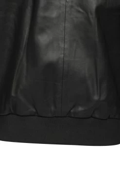 Victor Black Varsity Leather Jacket -Leather Clothing Store 24 03 27 060