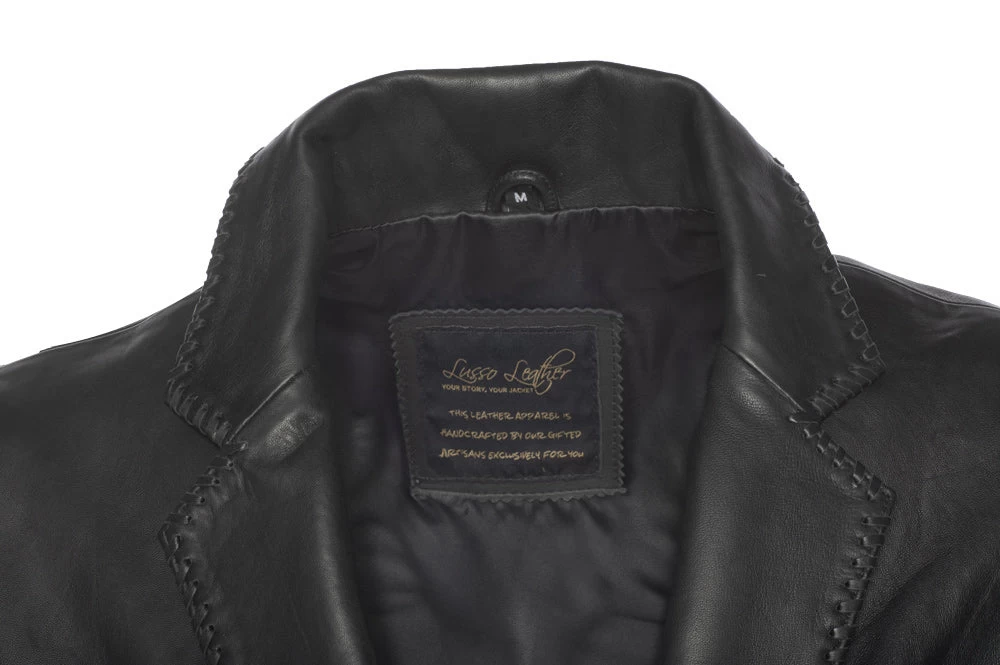 Theodore Black Western Style Blazer 8 Theodore Black Western Style Blazer - Image 6