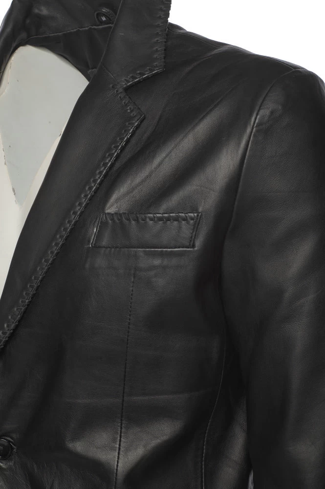 Theodore Black Western Style Blazer 10 Theodore Black Western Style Blazer - Image 8