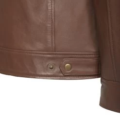 Raphael Brown Bomber Jacket 17 Raphael Brown Bomber Jacket -Leather Clothing Store 24 03 27 078