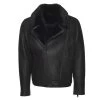 Carters Black Biker Shearling Jacket 2 Carters Black Biker Shearling Jacket -Leather Clothing Store 24 03 27 180