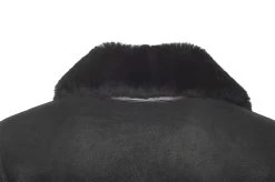 Carters Black Biker Shearling Jacket 12 Carters Black Biker Shearling Jacket -Leather Clothing Store 24 03 27 182