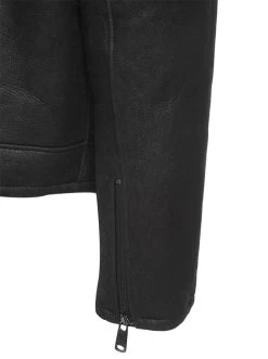 Carters Black Biker Shearling Jacket 13 Carters Black Biker Shearling Jacket -Leather Clothing Store 24 03 27 183