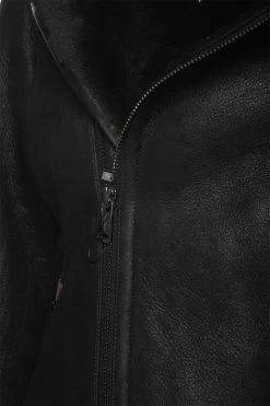 Carters Black Biker Shearling Jacket 17 Carters Black Biker Shearling Jacket -Leather Clothing Store 24 03 27 187