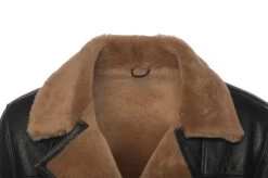 Carters Ginger Brown Biker Shearling Jacket 16 Carters Ginger Brown Biker Shearling Jacket -Leather Clothing Store 24 03 27 205
