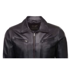 Black Leather Jacket With Collars 15 Black Leather Jacket With Collars -Leather Clothing Store 24 8