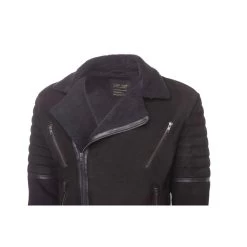 David Black Suede Biker Jacket With Sherpa 9 David Black Suede Biker Jacket With Sherpa -Leather Clothing Store 26 8 2