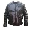 Punisher's Motorcycle Leather Jacket -Leather Clothing Store 264