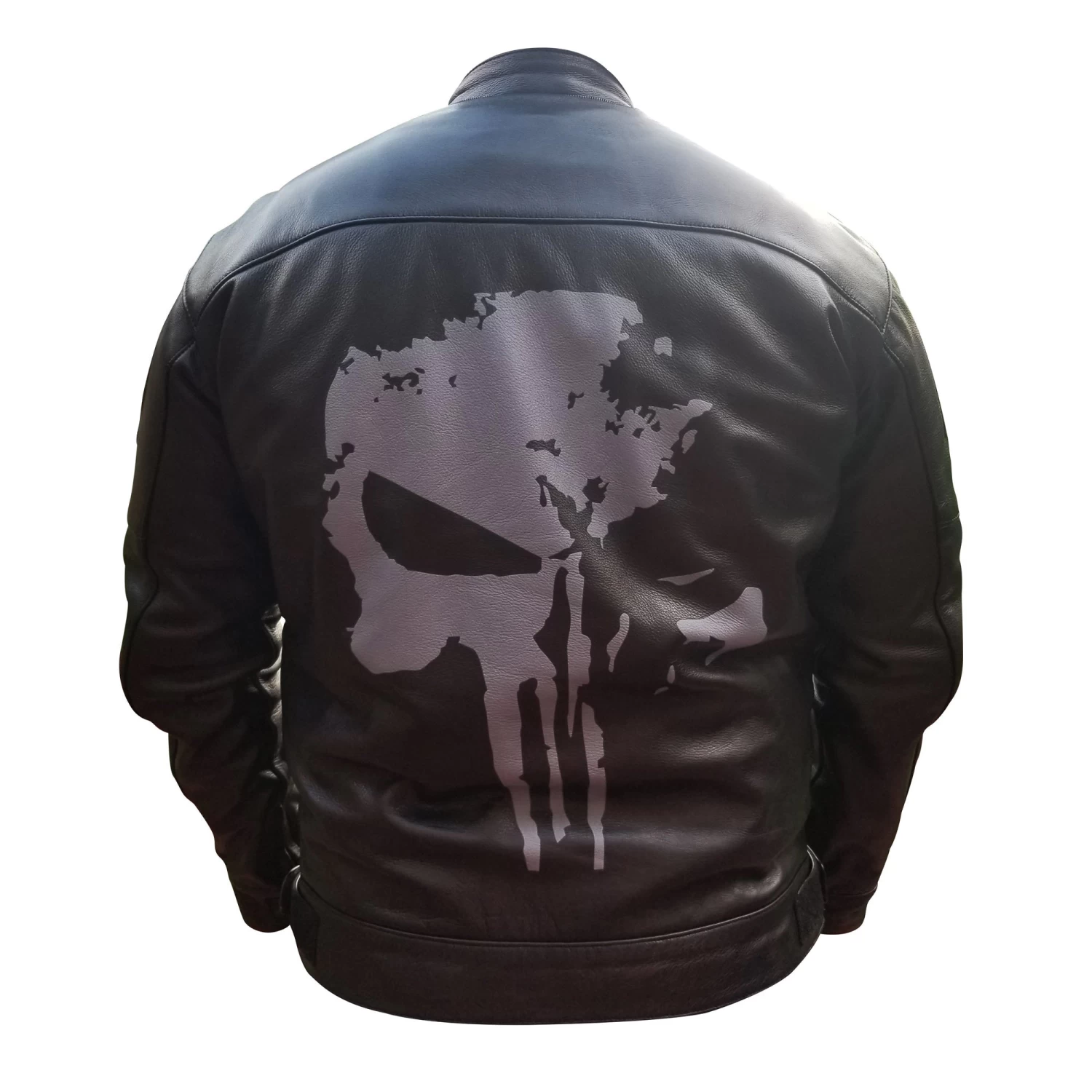 Punisher's Motorcycle Leather Jacket 4 Punisher's Motorcycle Leather Jacket - Image 2