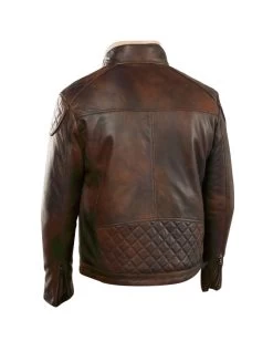 Desert Leather Jacket -Leather Clothing Store 2 tone 3