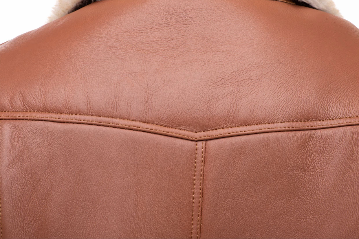 Mike's Western Trucker Shearling Coat 8 Mike's Western Trucker Shearling Coat - Image 6