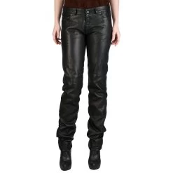 Wide Calves Leather Pants (style #20)