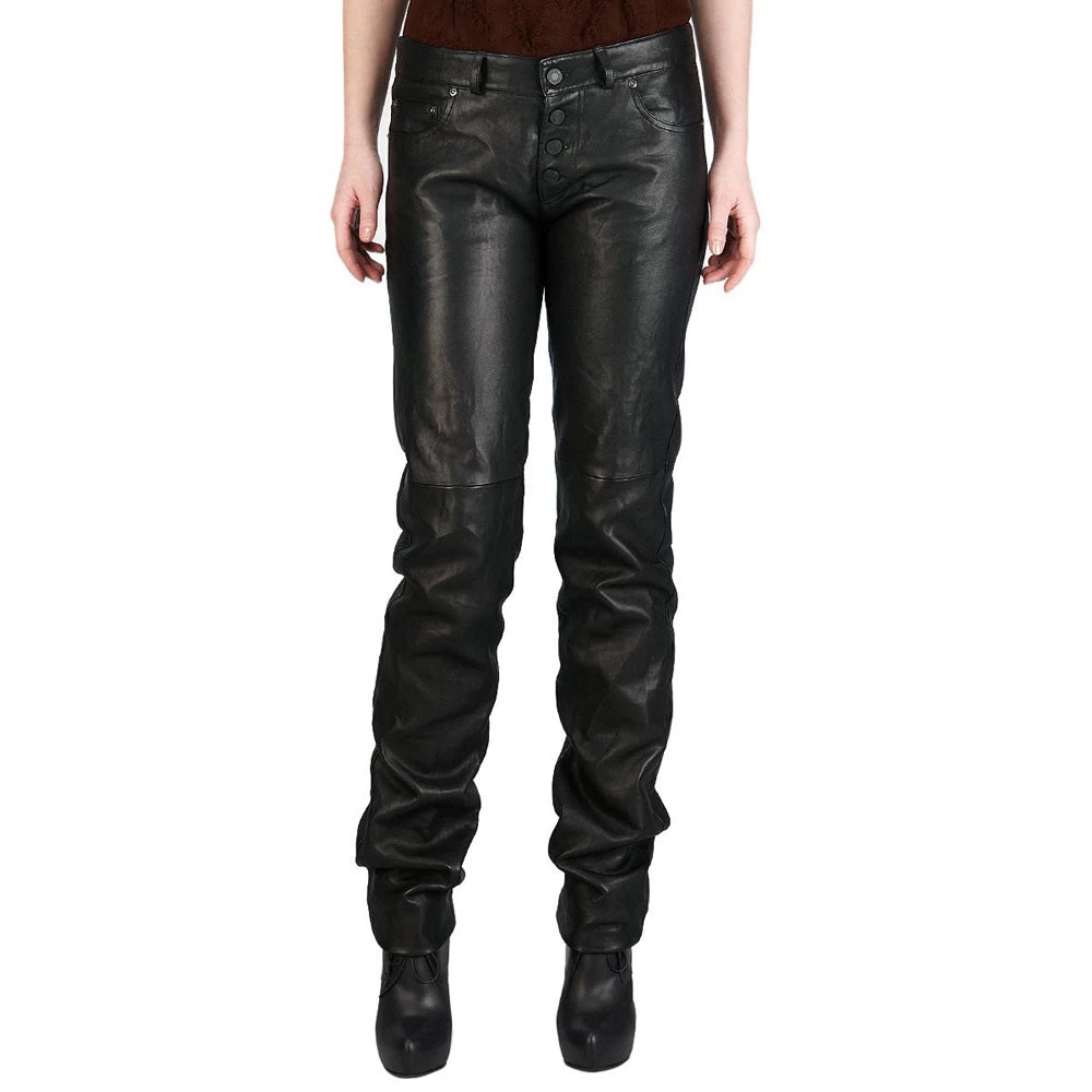 Wide Calves Leather Pants (style #20) 3 Wide Calves Leather Pants (style #20)