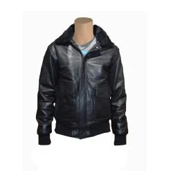 A2 Bomber Aviator Leather Jacket -Leather Clothing Store 415