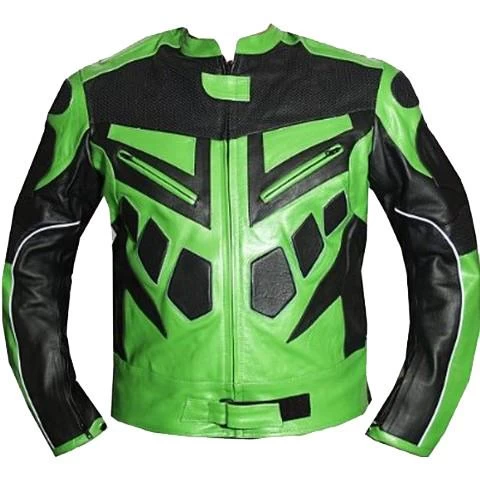 Green Motorcycle Jacket With Armor Protection 3 Green Motorcycle Jacket With Armor Protection