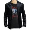 Black Leather Blazer 1 Black Leather Blazer -Leather Clothing Store 458
