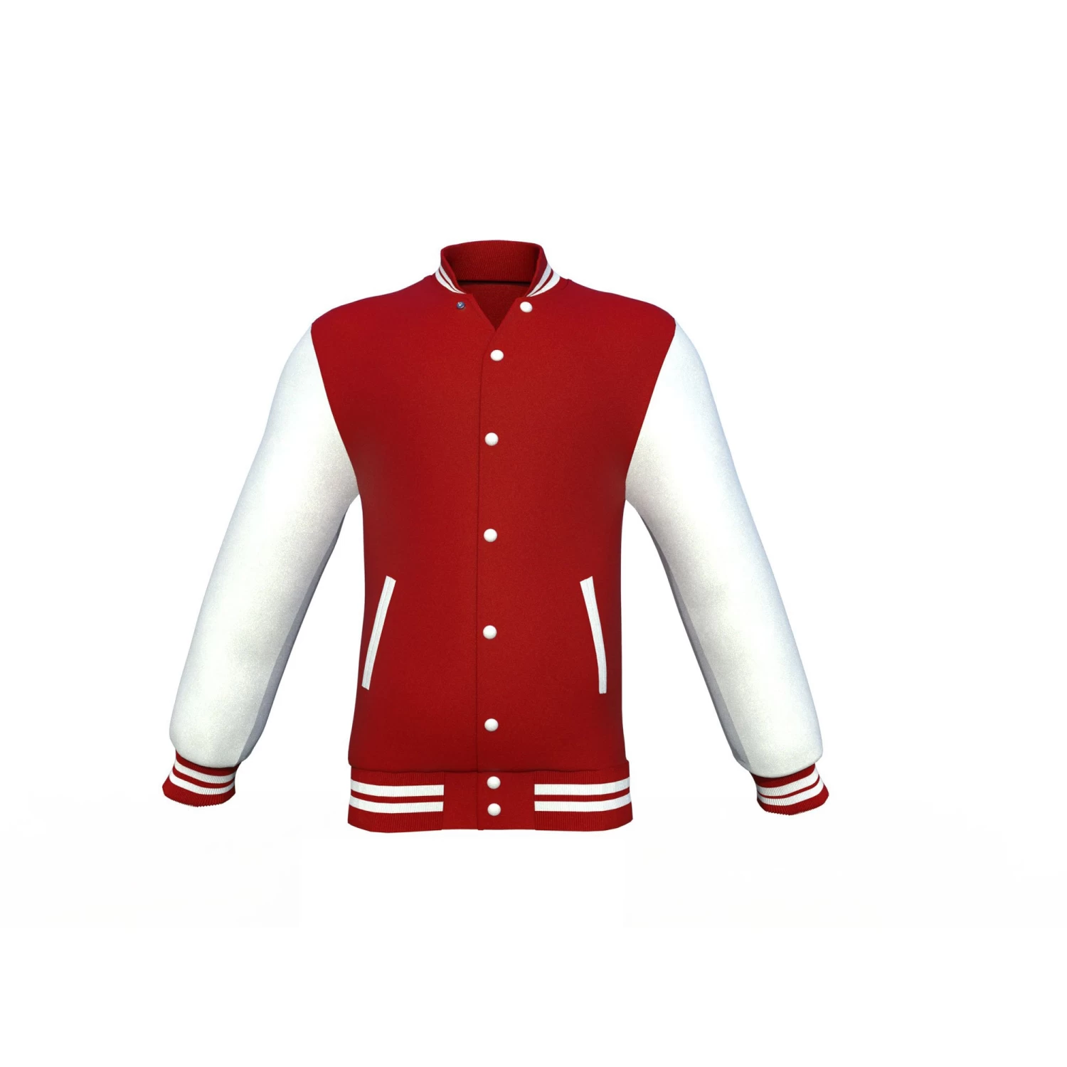 Maroon Varsity Letterman Jacket With White Sleeves 3 Maroon Varsity Letterman Jacket With White Sleeves