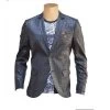 Croc Print Black Leather Blazer 2 Croc Print Black Leather Blazer -Leather Clothing Store 571