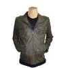 Vintage Blast Leather Jacket With Point Collar 2 Vintage Blast Leather Jacket With Point Collar -Leather Clothing Store 615