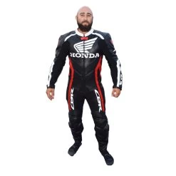 Canadian Honda Motorcycle Leather Suit