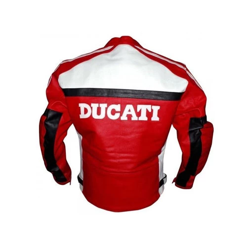 Red Ducati Motorycle Jacket With Armor Protection 4 Red Ducati Motorycle Jacket With Armor Protection - Image 2