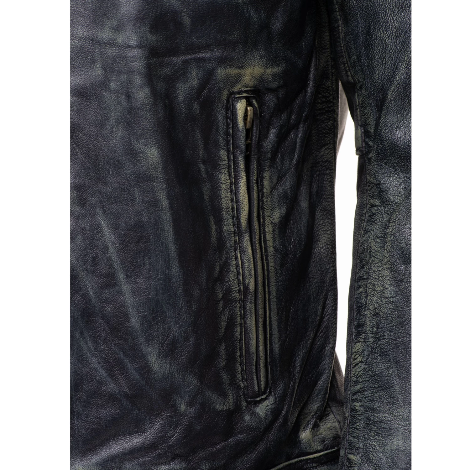 Grayson Stone Wash Cafe Racer Jacket 8 Grayson Stone Wash Cafe Racer Jacket - Image 6