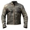 Theon's Distressed Leather Jacket With Shoulder Patch 2 Theon's Distressed Leather Jacket With Shoulder Patch -Leather Clothing Store 872