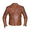 Distressed Sandwash Biker Leather Jacket 2 Distressed Sandwash Biker Leather Jacket -Leather Clothing Store 881