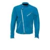 Sky Blue Suede Jacket With Snap Collar 1 Sky Blue Suede Jacket With Snap Collar -Leather Clothing Store 959