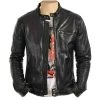 Arthur Classic Cafe Racer Leather Jacket 2 Arthur Classic Cafe Racer Leather Jacket -Leather Clothing Store ArthurClassicMotoLeatherJacket 1
