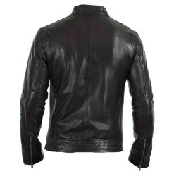 Arthur Classic Cafe Racer Leather Jacket 8 Arthur Classic Cafe Racer Leather Jacket -Leather Clothing Store ArthurClassicMotoLeatherJacket 2