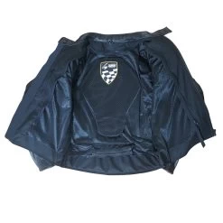 "The Real Racer" Black Premium Leather Armored Motorcycle Jacket 21 "The Real Racer" Black Premium Leather Armored Motorcycle Jacket -Leather Clothing Store BlackJKT03