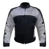 Black And White Breathable And Waterproof Textile Motorcycle Jacket With Armor Protectors 2 Black And White Breathable And Waterproof Textile Motorcycle Jacket With Armor Protectors -Leather Clothing Store BlackandWhiteBreathableandWaterproofTextileMotorcycleJacketwitharmorprotectors 1